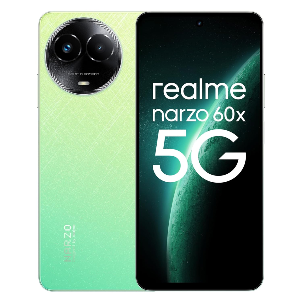 Realme Narzo 60X 5G（Stellar Green, 4GB, 128GB Storage）