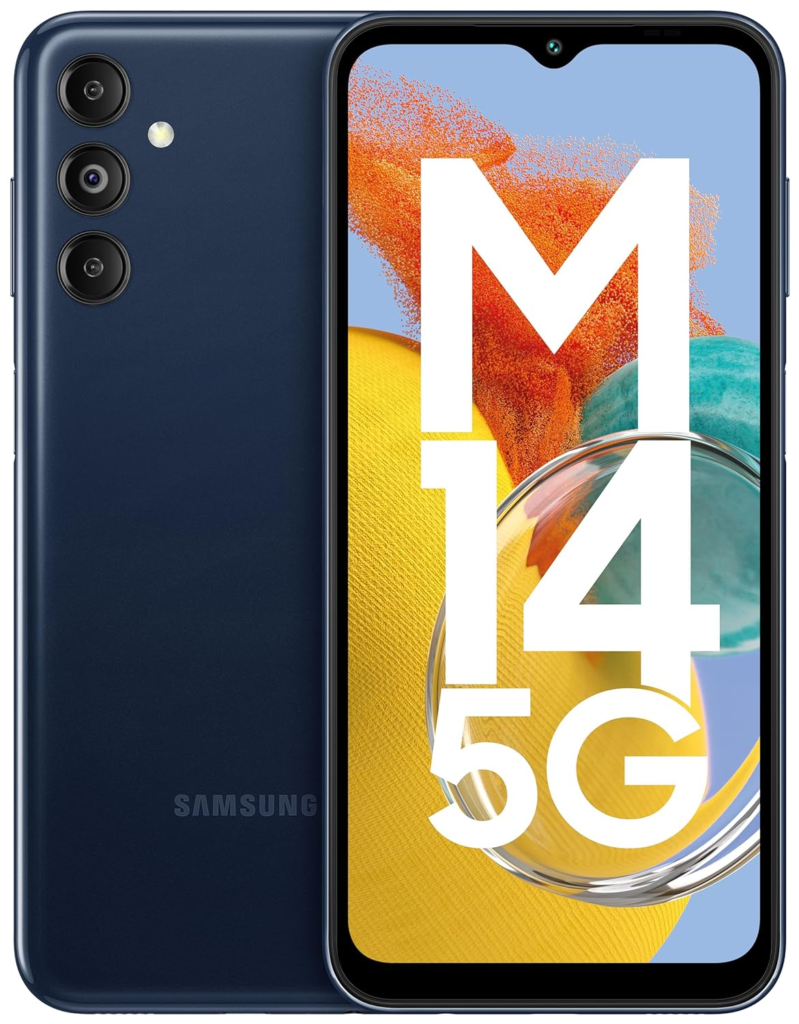 Samsung Galaxy M14 5G (Berry Blue,4GB,128GB)